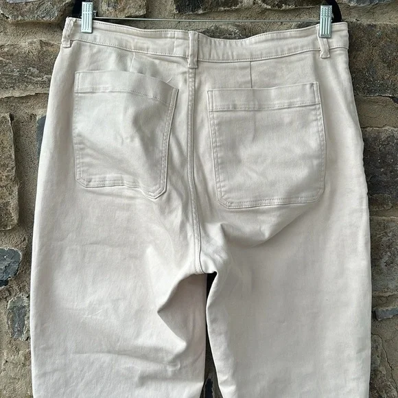 Everlane The Easy Pants Organic Cotton in Canvas Size 16